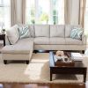 Modern Corduroy Sectional Couch with Chaise and Ottoman-Large 3 Piece Sofa Set for Living Room-L-Shaped Left-Facing Sofa Furniture-Wood Frame-Sectiona