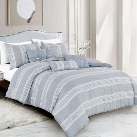 AURORA 7PC COMFORTER SET (size: King)