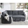 [NEW ARRIVED] [VIDEO PROVIDED]L-shaped sofa with pull-out sofa bed, Corner Sofa,comfortable living room furniture set, sleeper sofa bed,Corner seat fo