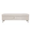 Storage Bench Solid Color 2 Seater Furniture Living Room Sofa Stool